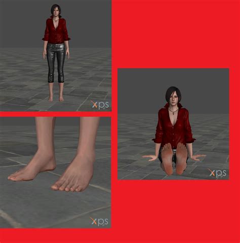 ada wong feet